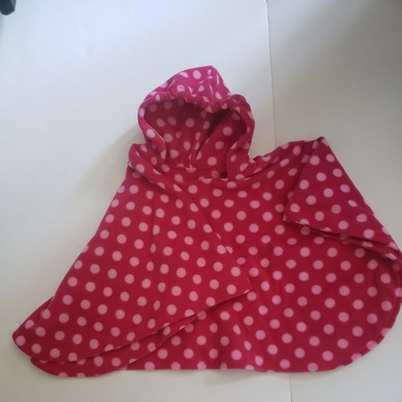 Handmade Fully Lined Child Poncho - Picture 2 of 2